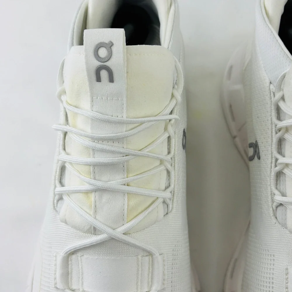 On Running Cloudnova 2 Sneakers Men's Sz. 12.5 All White CloudTec Athletic Shoes
